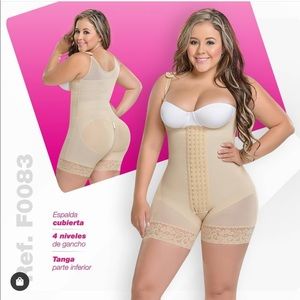 FAJA COLOMBIANA M&D SHAPEWEAR SHORT REF0083 BEIGE